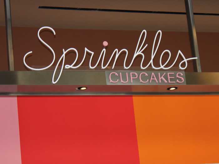 On the way out, we passed the ubiquitous Sprinkles Cupcakes, another California chain that now has locations around the U.S.