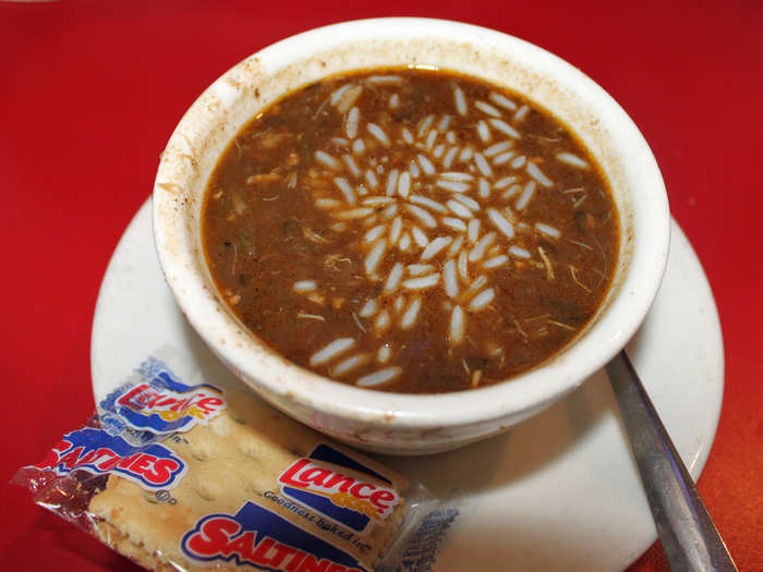 28. Gumbo is a Southern dish with variations all over the United States.