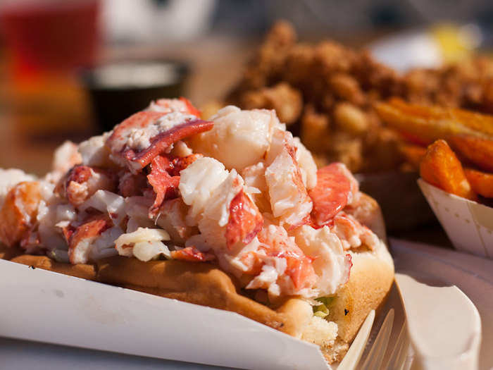 17. Lobster Rolls are a summer favorite.