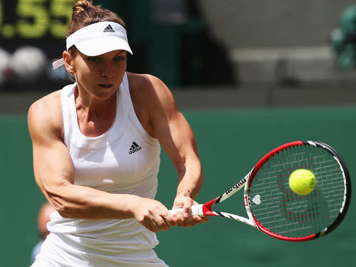 Simona Halep is one of the fastest players on tour.