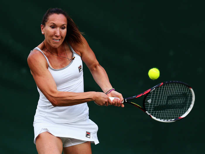 Jelena Jankovic is one of the hardest-hitters in the women