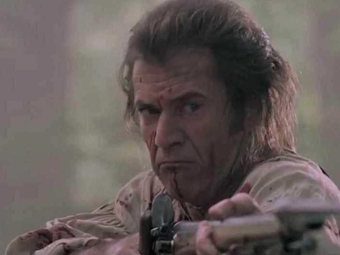 "The Patriot" (2000): After his son Gabriel (Heath Ledger) is captured, farmer Benjamin Martin (Mel Gibson) forms a group of Carolina patriots to rise against the British troops during the American Revolution.