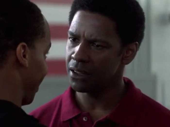 "Remember The Titans" (2000): A forcibly integrated football team becomes a unifying symbol for their community as the players and coaches (Denzel Washington and Will Patton) learn to lean on each other.