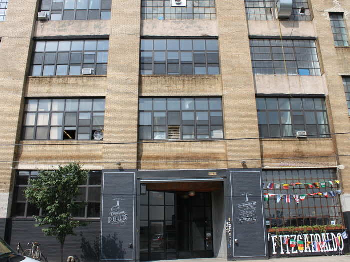 The building itself is on Morgan Avenue, just a few blocks from the L train.