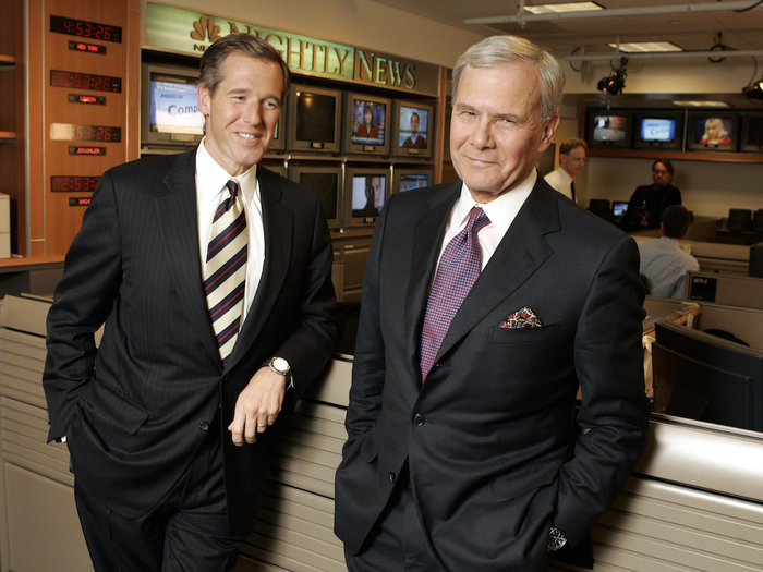 In 2004, Williams replaced Tom Brokaw as anchor of the NBC Nightly News.