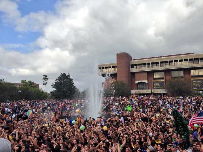 Spirit Splash at the University of Central Florida