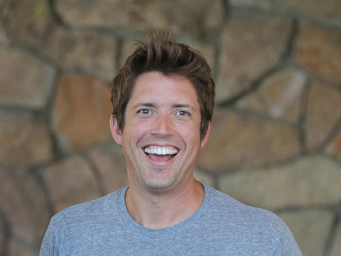 No surprise that GoPro founder and CEO Nick Woodman looks so excited: The company