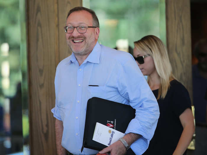 Seth Klarman, founder of the Boston-based private investment group Baupost, looks psyched.