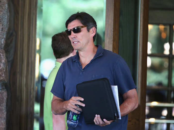 AOL CEO Tim Armstrong rolls up rocking shades.