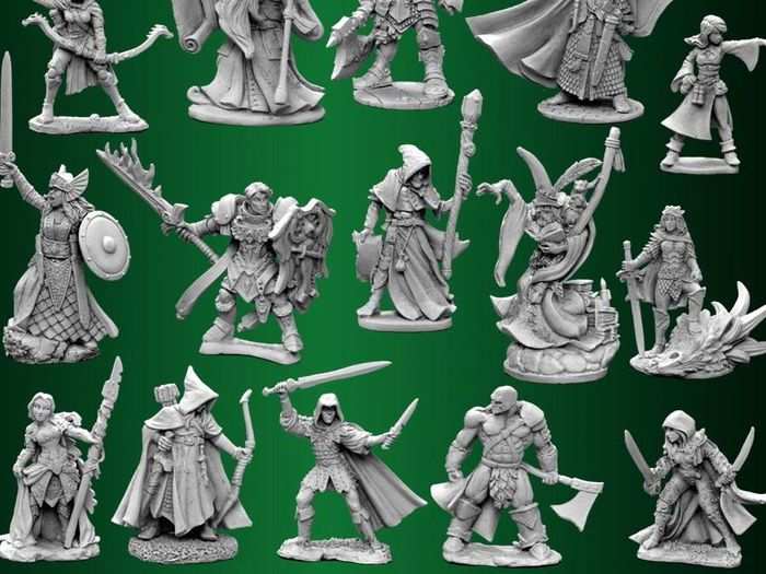 Reaper Miniatures Bones, an evolution of gaming miniatures