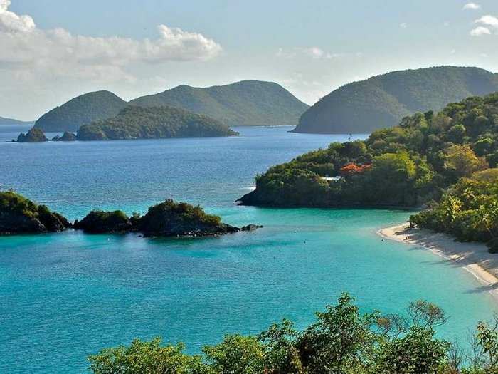 3. Trunk Bay – St. John, U.S. Virgin Islands