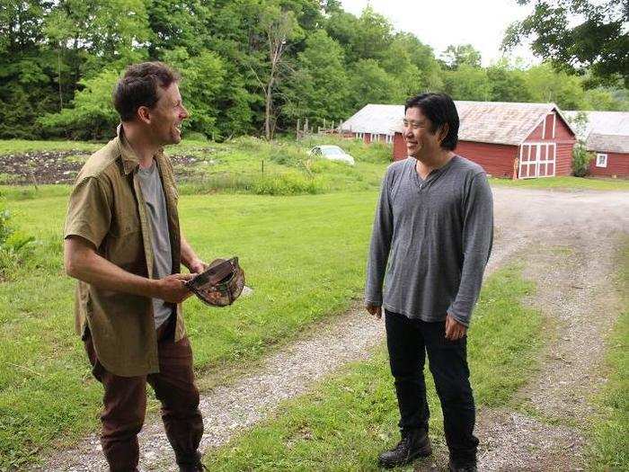 We recently followed master forager Evan Strusinski and Clement head chef Brandon Kida into the Vermont woods to see what the foraged-food movement is all about.