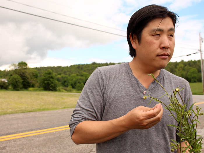 Kida is convinced foraged fare is here to stay. He asked us to imagine nibbling on a fresh daisy bud yanked from the ground or sampling ingredients straight from Mother Nature on his tasting menu.  "Now imagine if I told you that you could never ever, for the remainder of your life, have that again," he says. "Once you