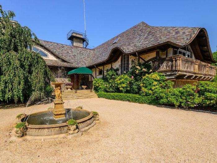 The Tudor-style home has had the same owners for the past 18 years.