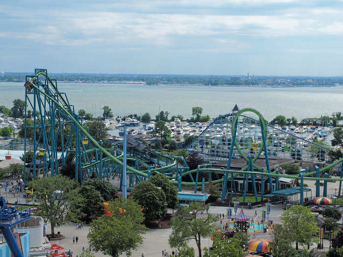 8. Cedar Point Amusement Park, Sandusky, Ohio