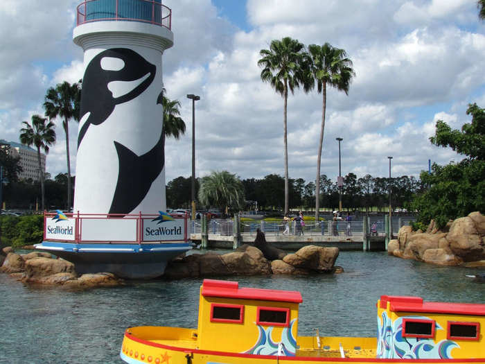 7. SeaWorld Orlando, Orlando, Florida