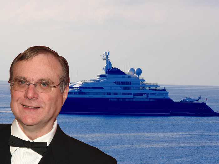 Not to be outdone by his Microsoft cofounder, Paul Allen has plenty of toys, from a collection of WWII-era fighter planes to sports teams like the Seattle Seahawks and Portland Trail Blazers. His 414-foot yacht, the Octopus, is one of the largest in the world, and it boasts two helicopters, a submarine, and plenty of space to throw lavish, celebrity-packed parties.