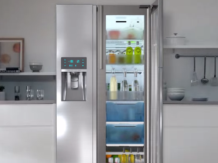 Samsung is rethinking the way you refrigerate your food.