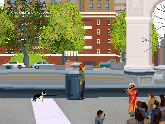 "Blackwell 1: Legacy" is a modern mystery adventure game with a classic art style.