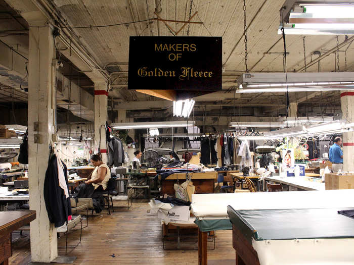 Today, 97.5% of apparel sold in America is made outside the U.S. Martin Greenfield Clothiers is the exception — a company thriving by doing things the old-fashioned way, and employing people rather than machines.