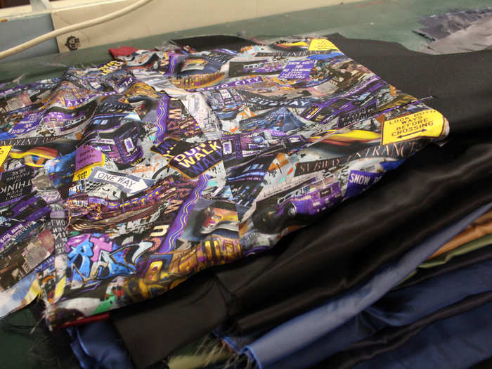 The client might have one shoulder that sags, or he might desire a New York City-themed lining. A special order doesn