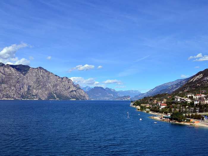 Sail on Lago di Garda, Italy