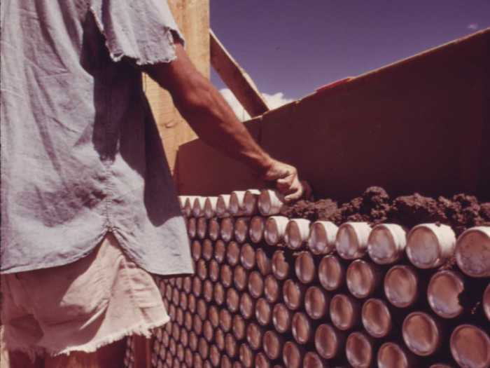 Using the new method, he and his team could also place the cans closer together.