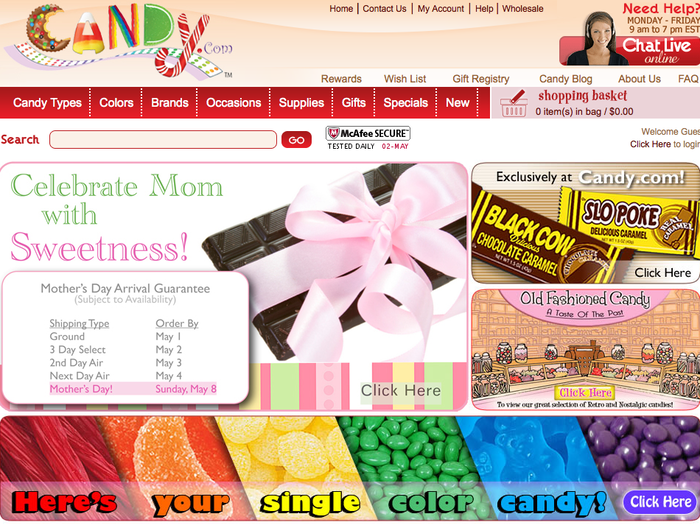 Candy.com - $3,000,000