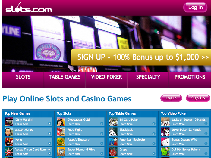 Slots.com - $5,500,000