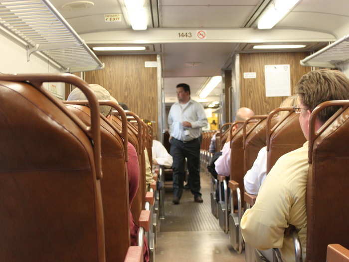 Older NJ Transit trains feel more like an old fashioned doctor