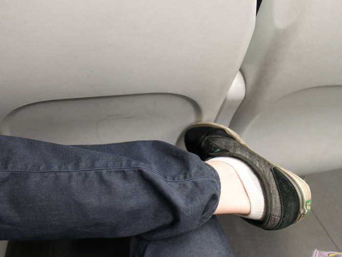 On either train, NJ Transit leaves you longing for legroom.