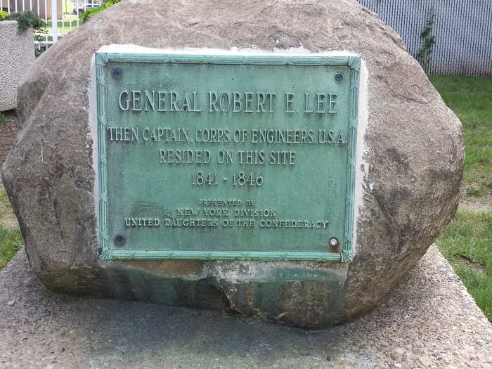 The primary street that leads into Fort Hamilton is still named General Lee Avenue, though Lee became one of the most controversial figures in American history due to his command of Confederate troops.