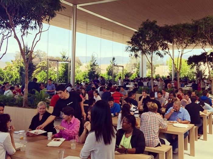 There is some really good food available on campus (though you