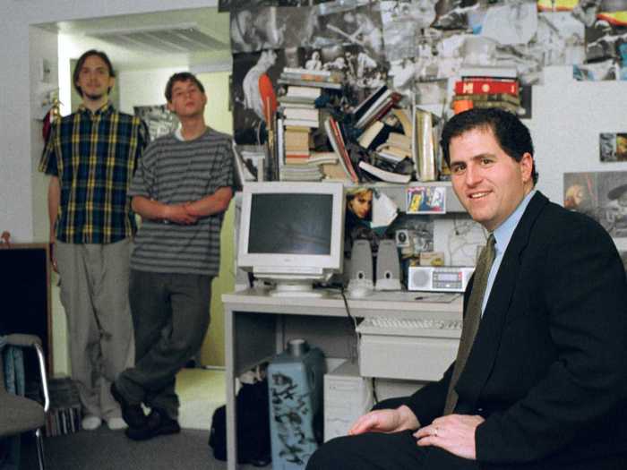 Dell also started in a dorm room.