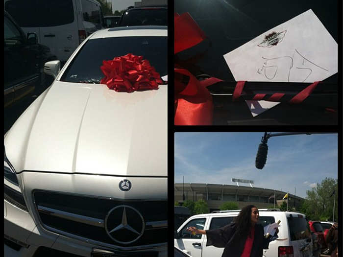 WNBA player Skylar Diggins signed with Roc Nation, and Jay gave her a Mercedes.