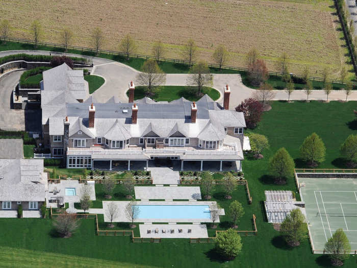 He reportedly rented a $400,000-month summer house in the Hamptons last year.