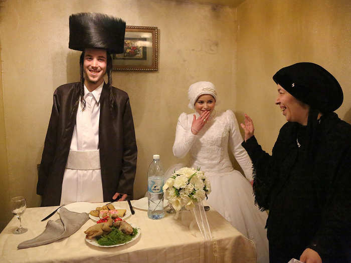 SECOND PLACE: In Mea Shearim, an ultra-Orthodox district of Jerusalem, Aaron and Rivkeh have just been married after only one meeting. They are about to stay together alone for the first time.