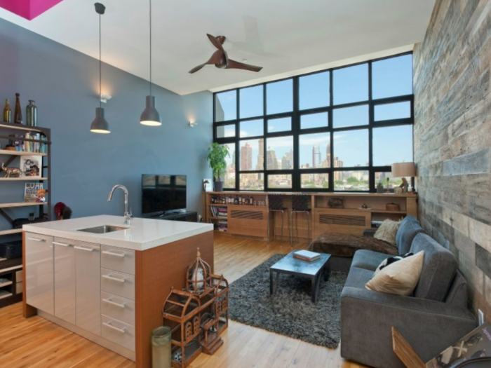 In Brooklyn, New York, $1.1 million can buy an 842-square-foot studio with a home office close to Brooklyn Bridge Park.