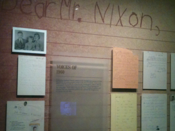 The museum finds ways to blunt the blow of Nixon