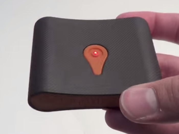 TrakDot is a luggage tracker that you place inside your suitcase. You can then see the location of your luggage by using the Trakdot app, which connects to the tracking device.