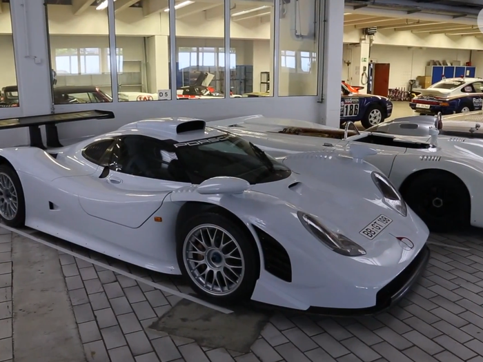 More recent stars include this 1998 GT1 racer...