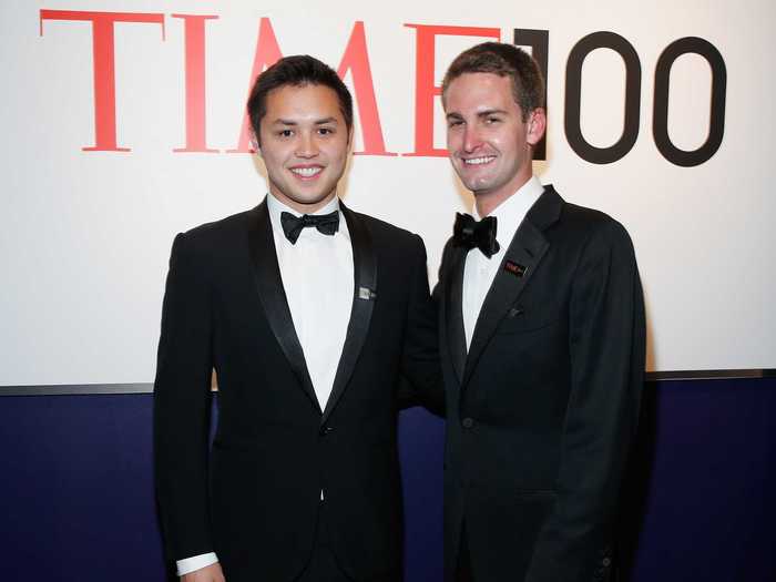 Snapchat cofounders Evan Spiegel and Bobby Murphy were frat brothers.