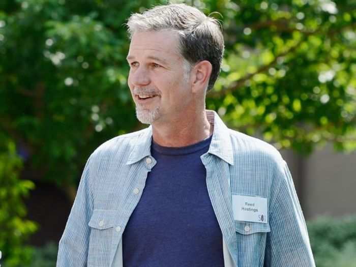 Netflix CEO Reed Hastings got his master