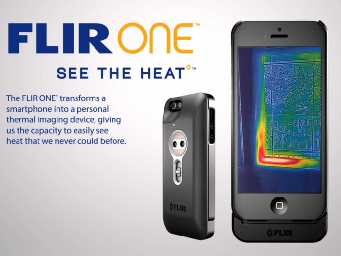 Turn your phone into a thermal imaging device with the Flir One