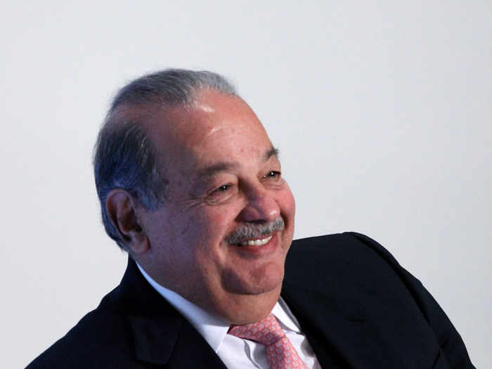 Carlos Slim became a stockbroker.
