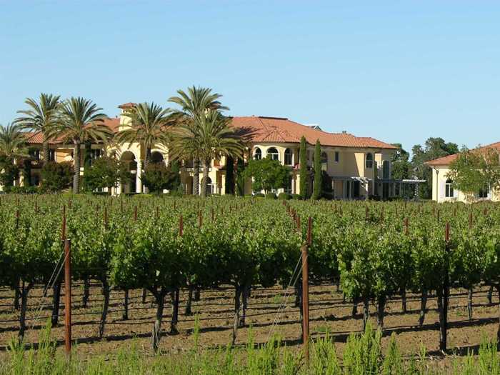 The 63 acres of vineyards are tended by a caretaker, who also works for the Robert Mondavi Winery.