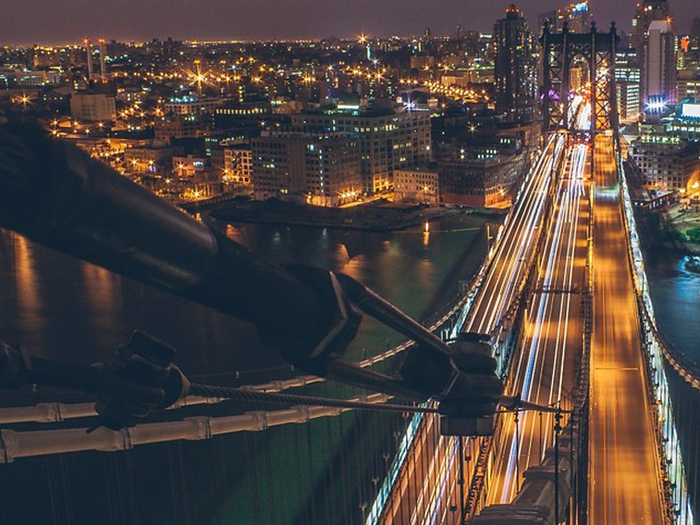 "He explains that the best time to climb bridges is in the very early morning, right after they shut the lights off," Chen writes of Deas.