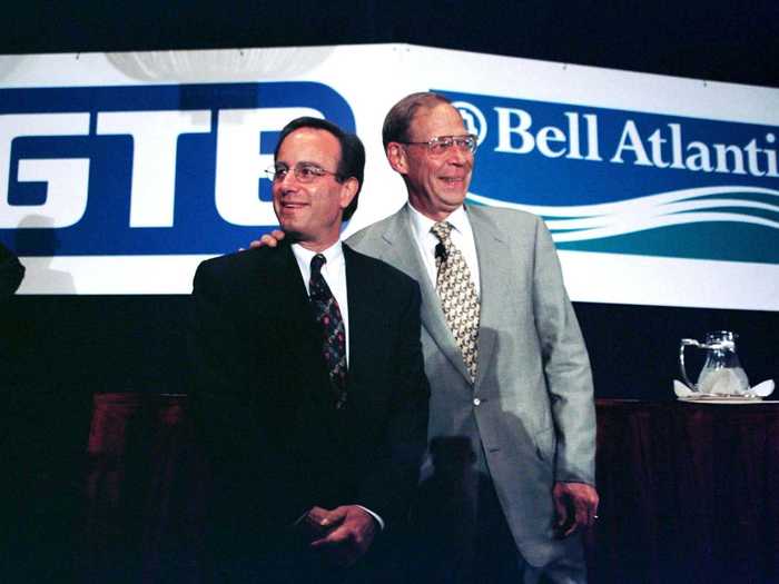 Bell Atlantic acquired GTE in 1998.