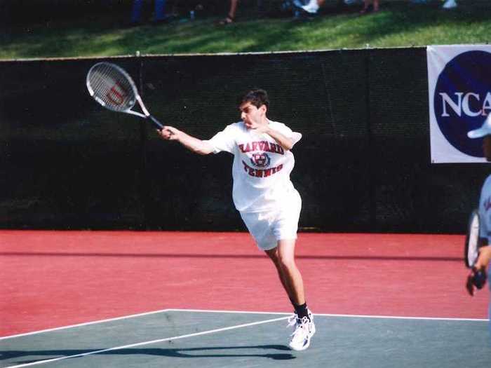 Kunj Majmudar, an analyst at a wealth management advisor, won the 1998 NCAA All-American National Championship in doubles.