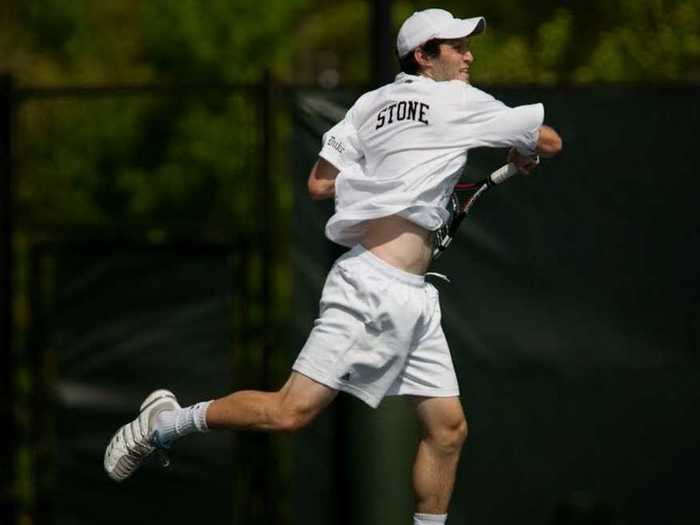 Alex Stone, a trader at Merrill Lynch, played professionally throughout high school and college and was ranked on the ATP tour his senior year at Duke.